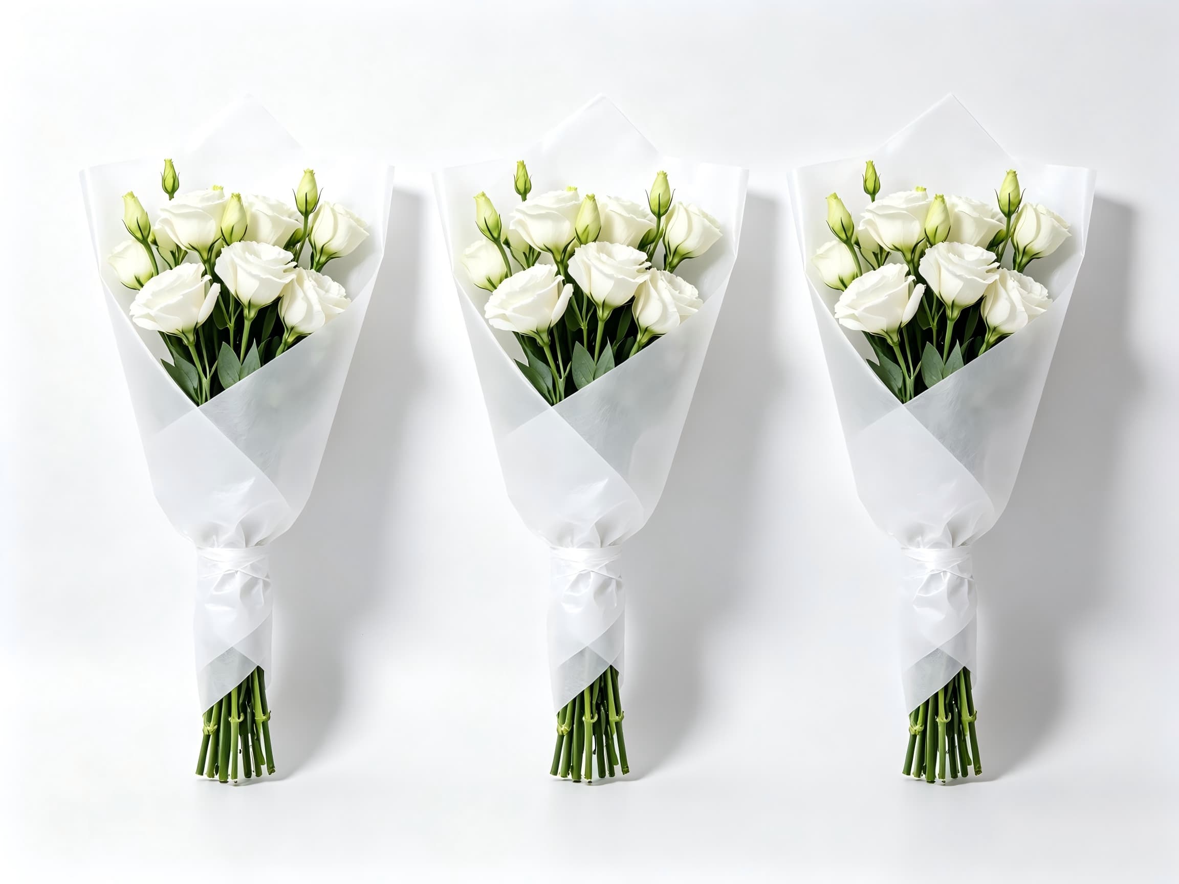 bridal bouquet sample making process
