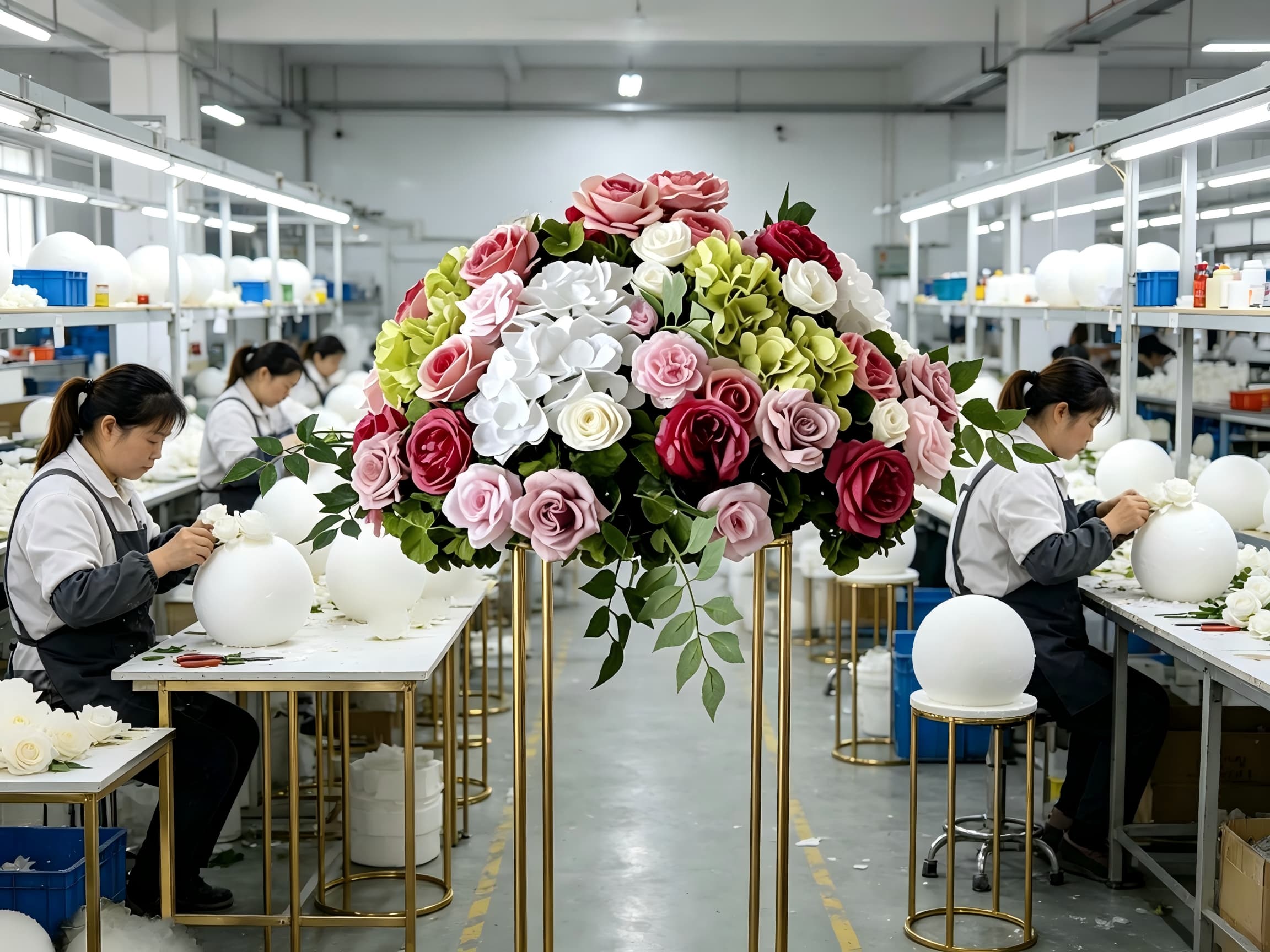 Xibo Floral flower ball centerpiece manufacturer