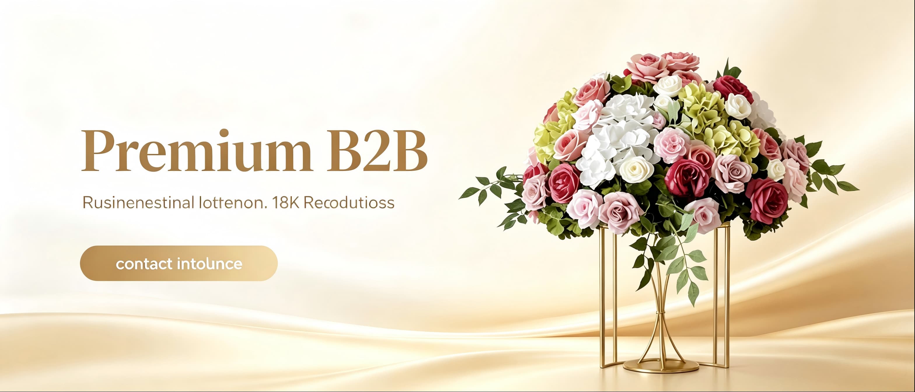 Xibo Floral centerpiece manufacturer team