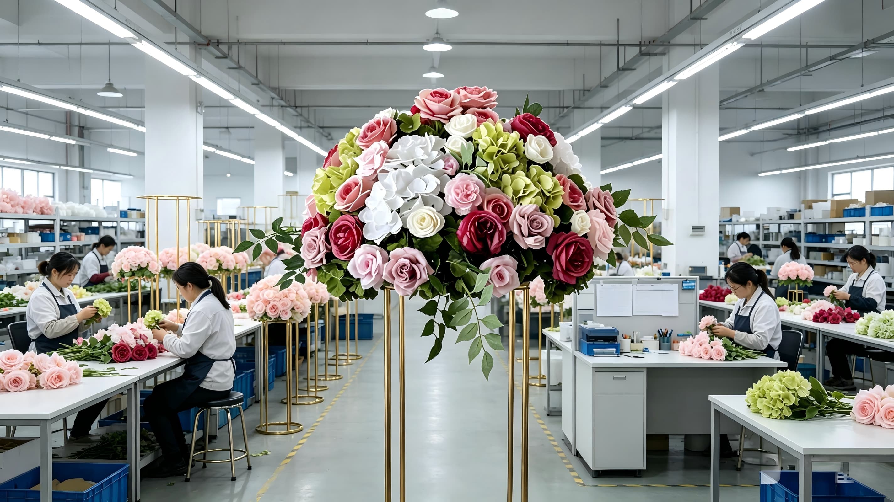 Xibo Floral flower ball centerpiece manufacturer