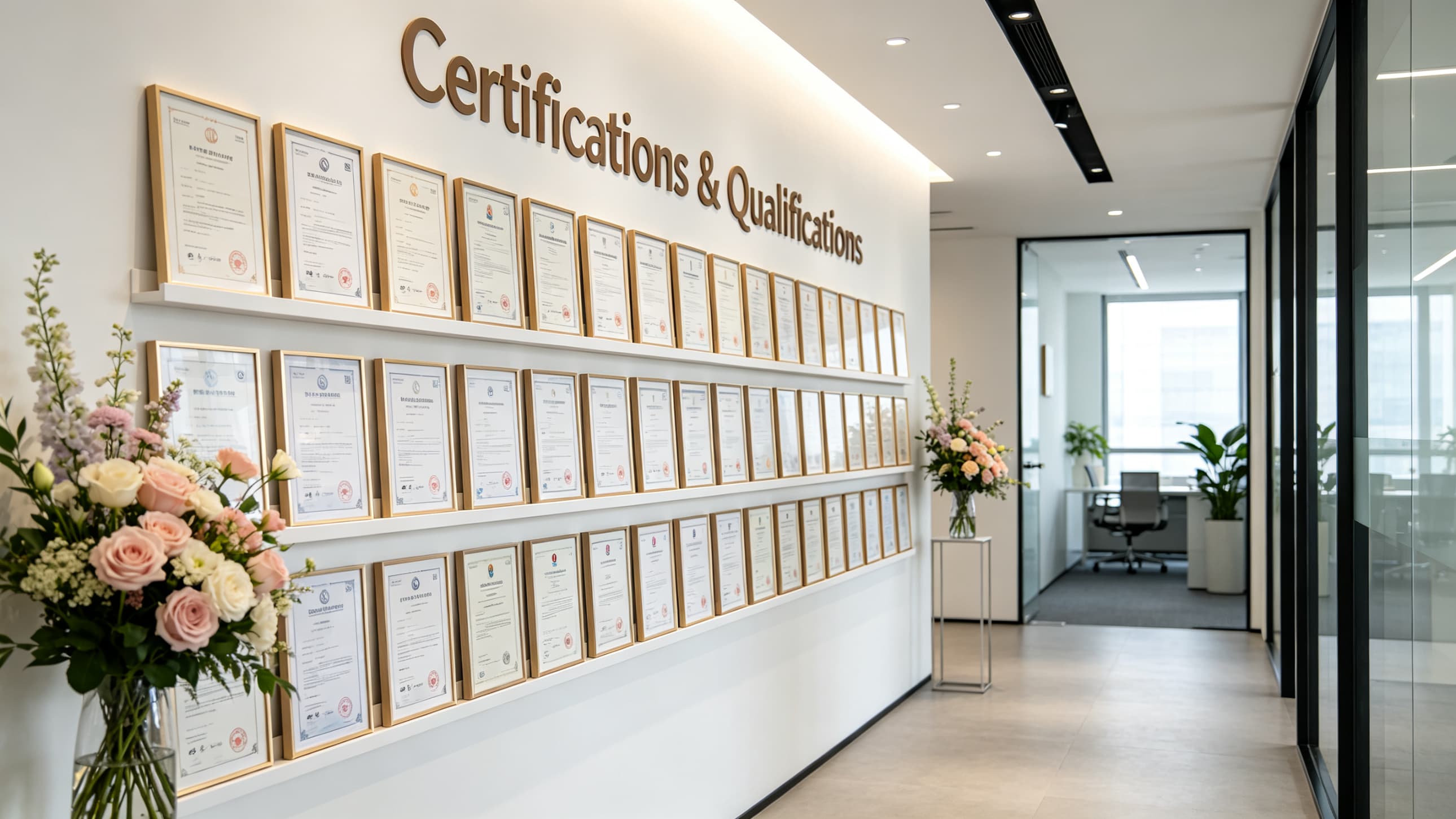 REACH certification for artificial flowers