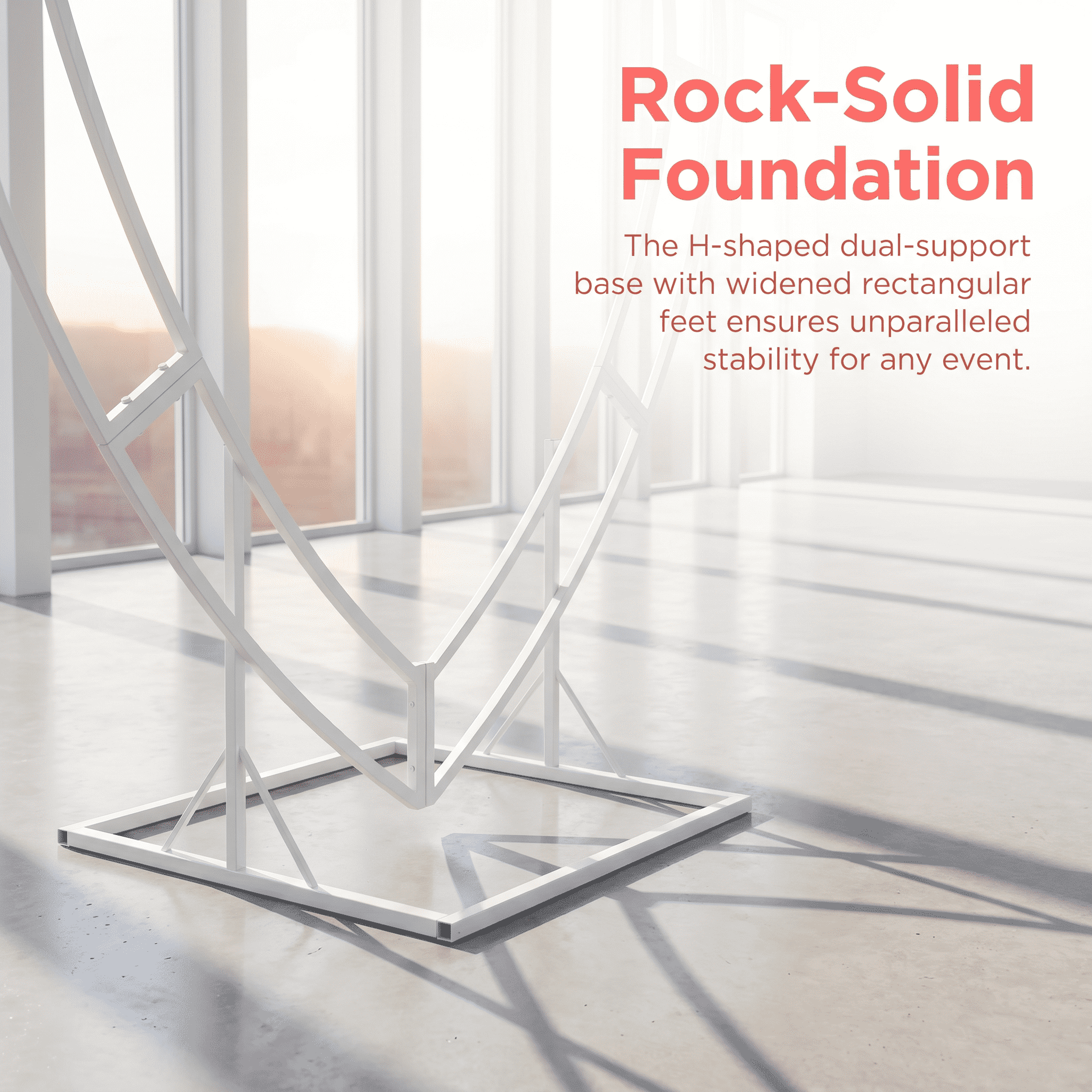 Heart Shaped Metal Arch – Reusable Event Backdrop for Wedding