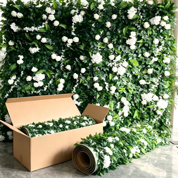 roll up flower wall packaging carton tube shipping storage