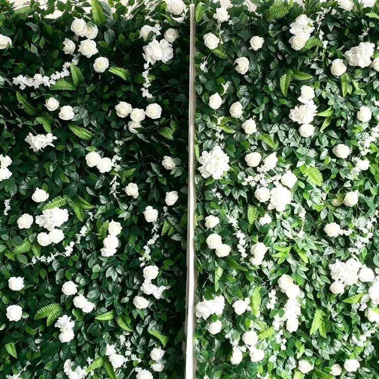 roll up flower wall zipper expansion system connect multiple panels