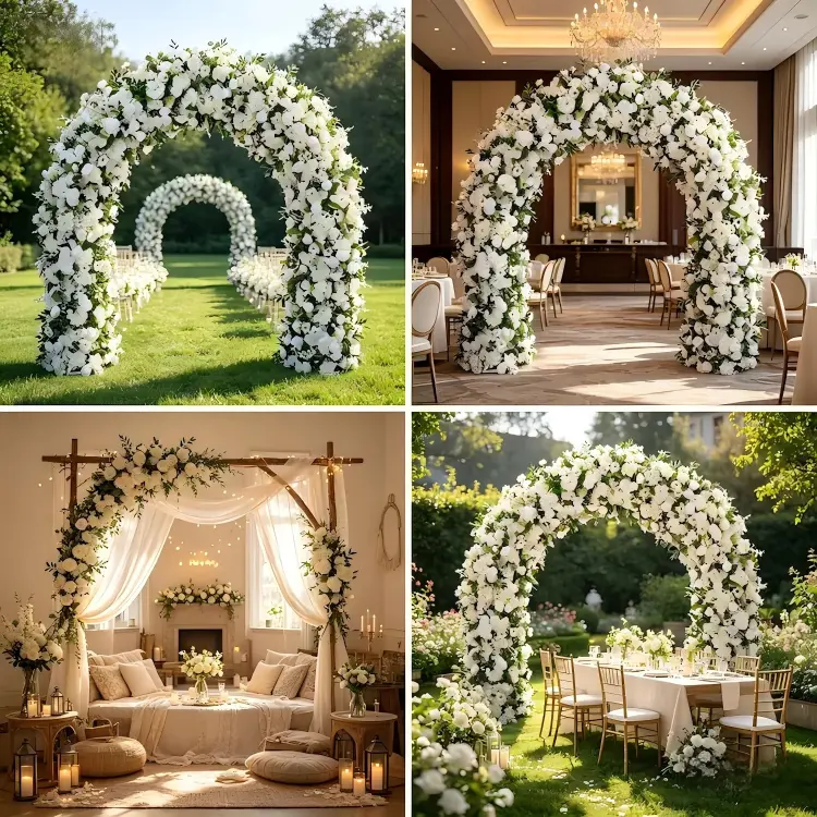 white-green-flower-arch-multi-scene-application