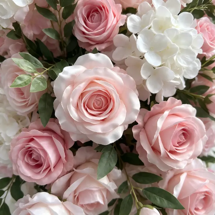 pink-white-rose-hydrangea-flower-detail-closeup
