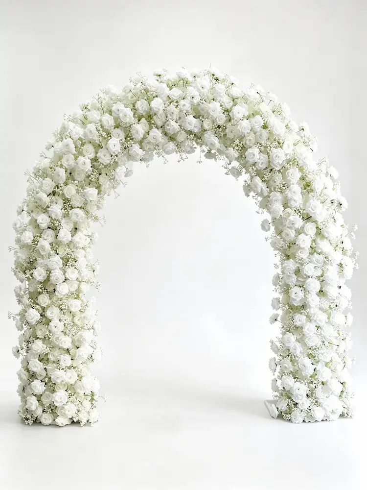luxury-white-round-flower-arch-front-view-full-density