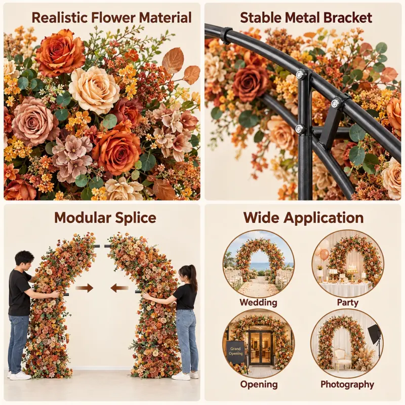 Outdoor Wedding Arch – Flower Arch for Outdoor