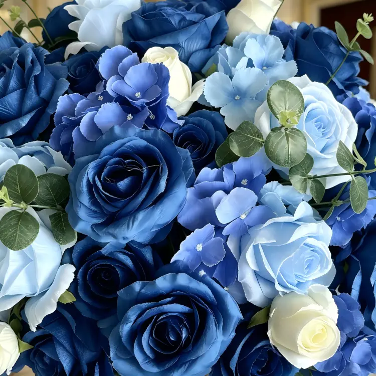 blue-silk-rose-flower-close-up