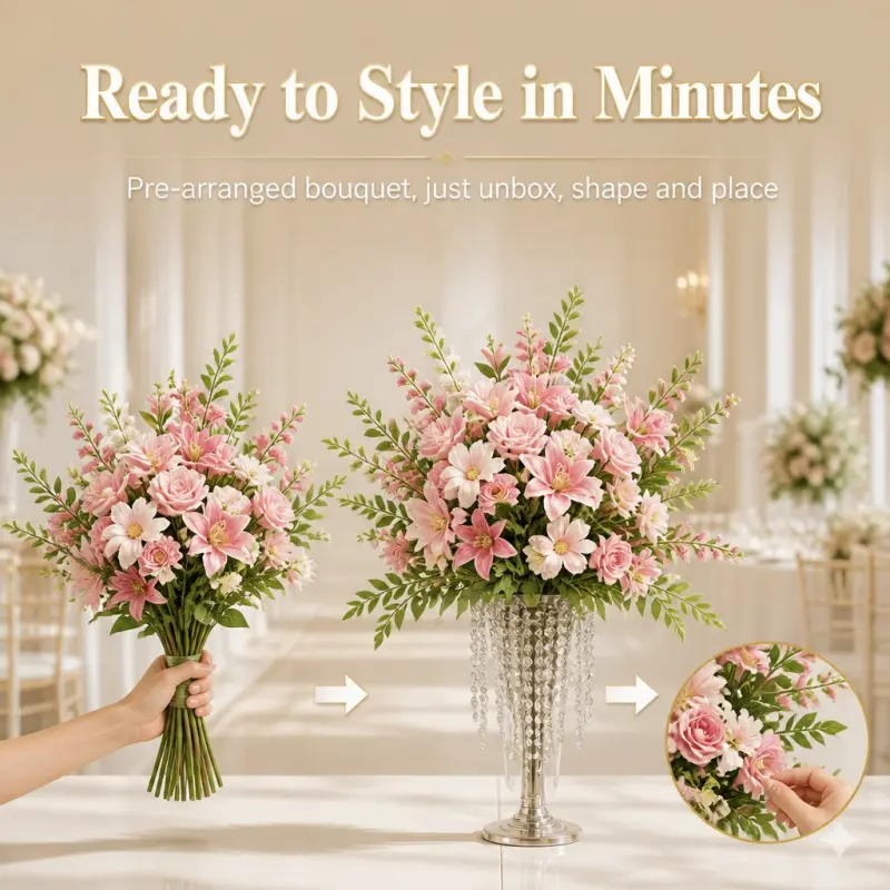 Rose Ball – Artificial Rose Flower Ball Centerpiece