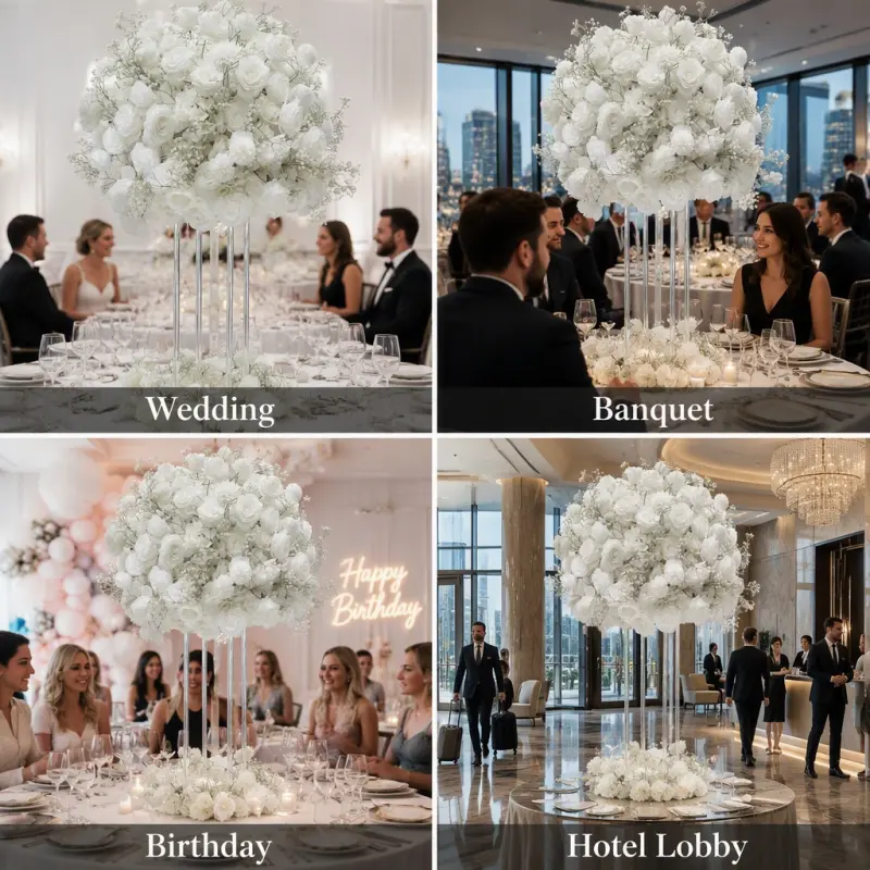 Large Flower Ball – Extra Large Artificial Flower Ball