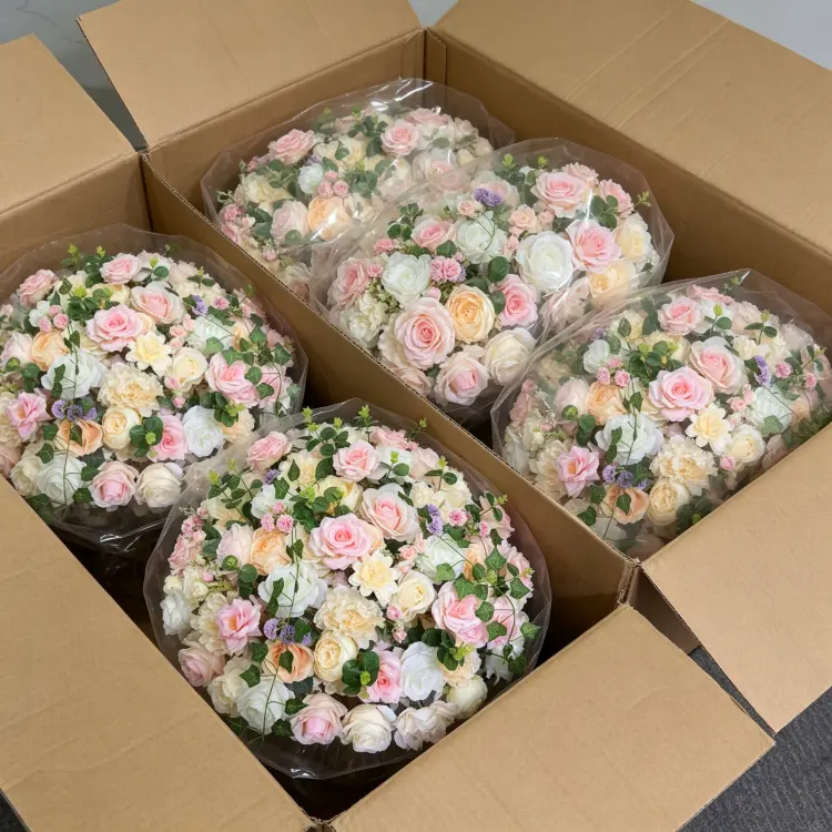 Artificial Flower Ball Packaging Carton Box Shipping Protection and Bulk Order