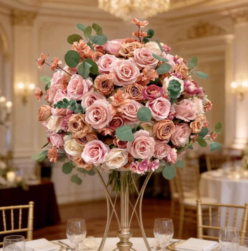 Pink Rose Flower Ball