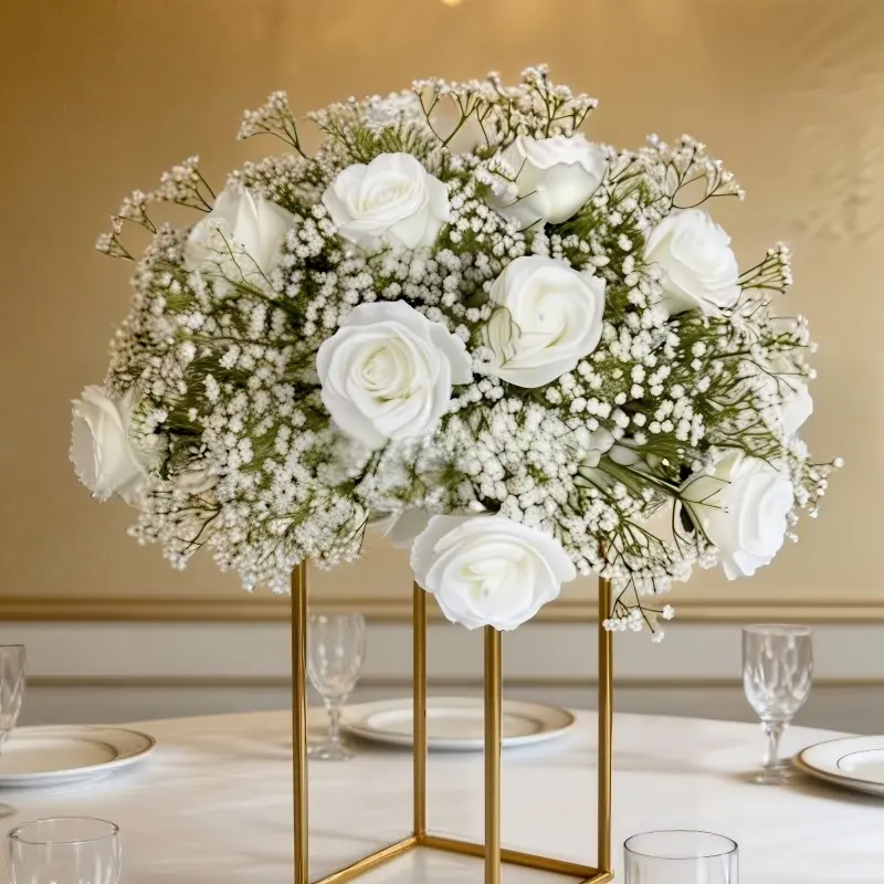 Centerpiece Flower Ball – Artificial Flower Ball for Wedding Table