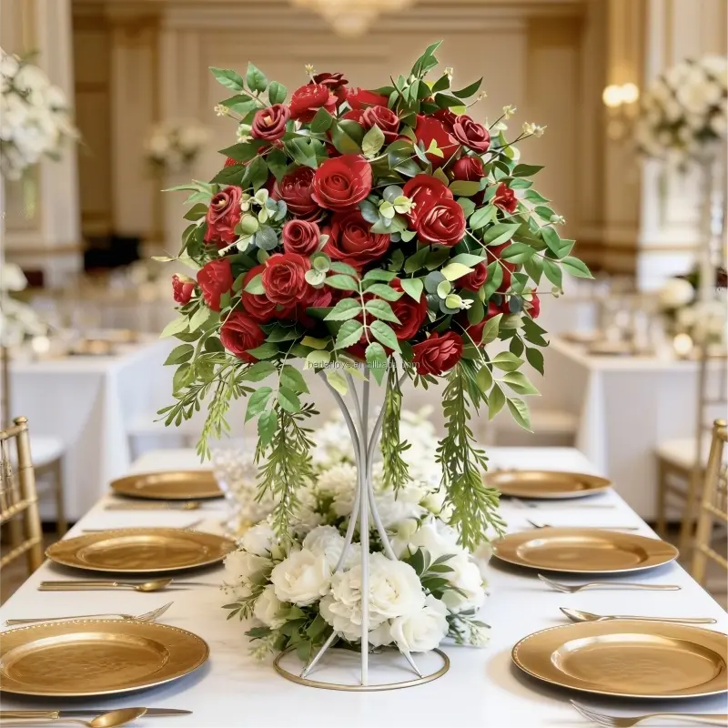 Flower Ball Centerpiece – Artificial Flower Ball for Wedding Table