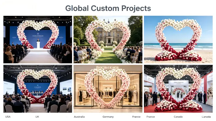 global custom floral client case studies