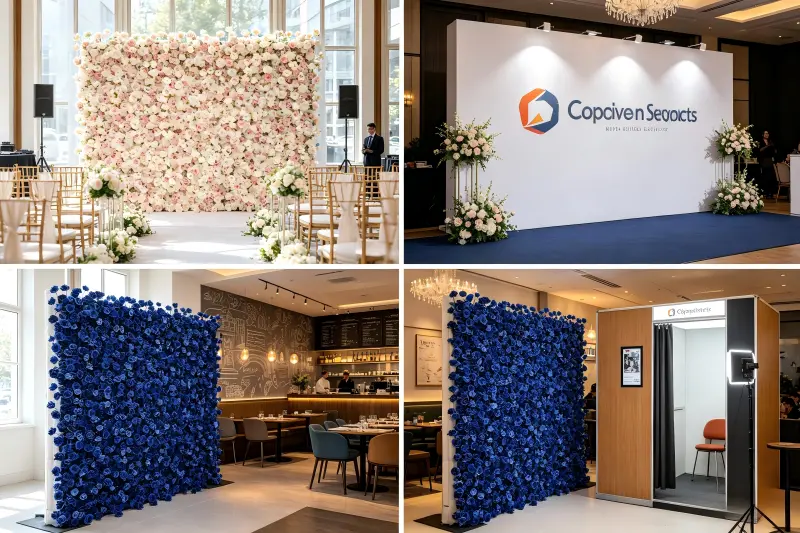 10 Flower Wall Ideas for Weddings & Events (Rental Business Guide)