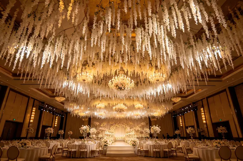 Hanging Flowers Wholesale: Complete Sourcing Guide for Event Rentals