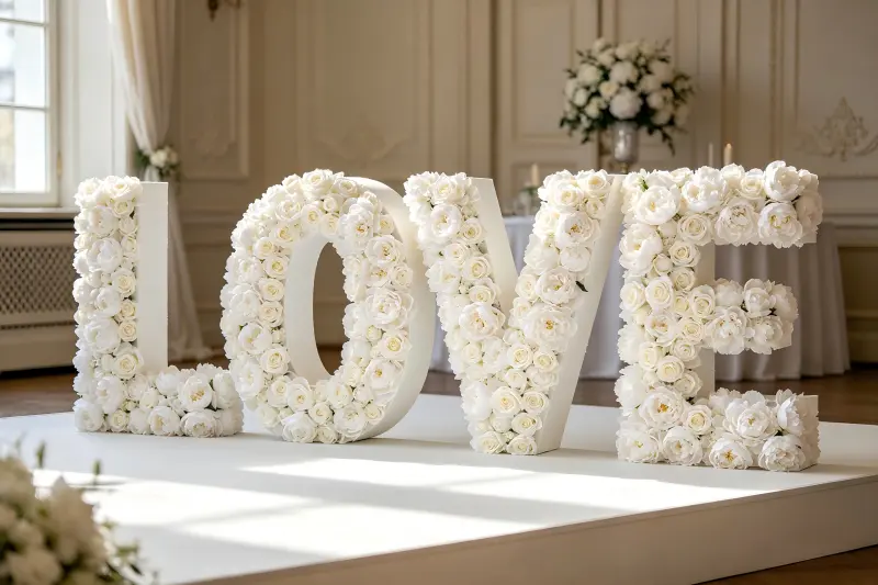 Flower Sign Wholesale: Complete Sourcing Guide for Event Rentals