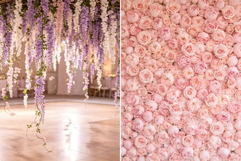 Hanging Flowers vs Flower Wall: Which is Better for Your Rental Business?