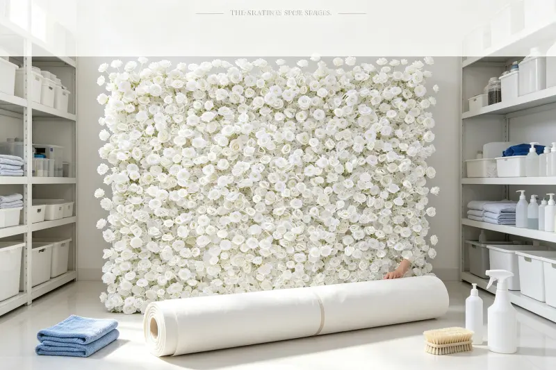 How to Clean and Store Artificial Flower Walls: Complete Guide