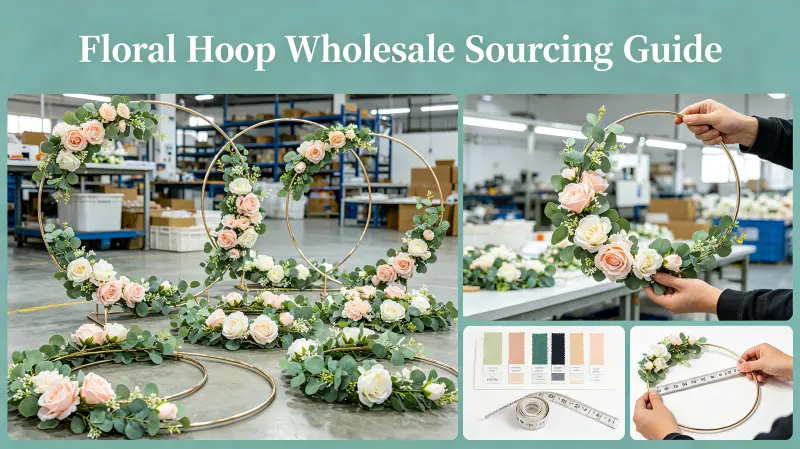 Floral Hoop Wholesale Sourcing Guide: China Factory Direct 2026