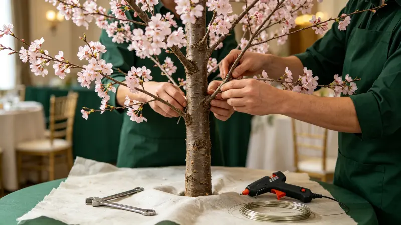 How to Assemble and Maintain Artificial Flower Trees: Complete Guide