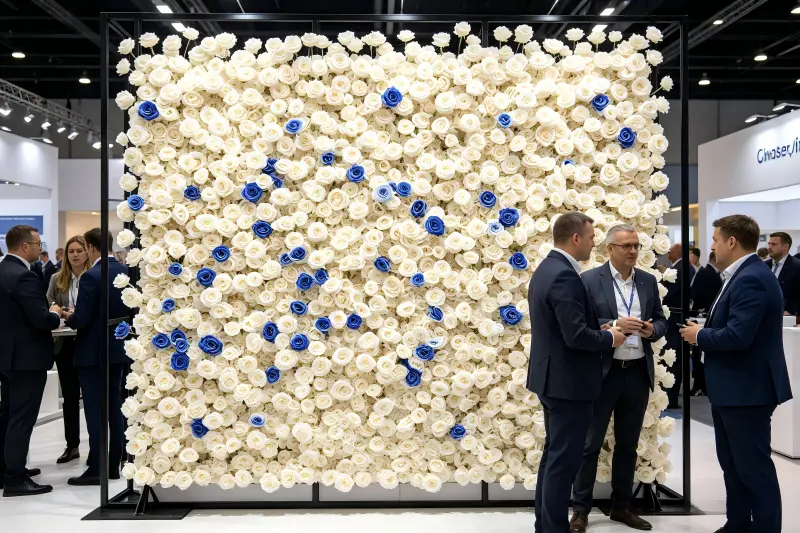 Trade Show Floral Display: How Düsseldorf Fair Design Cut Costs 72%