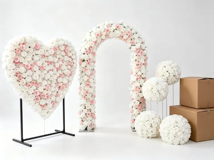 romantic event floral package complete set