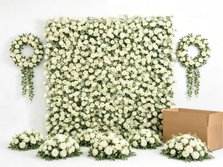 residential artificial floral package complete set
