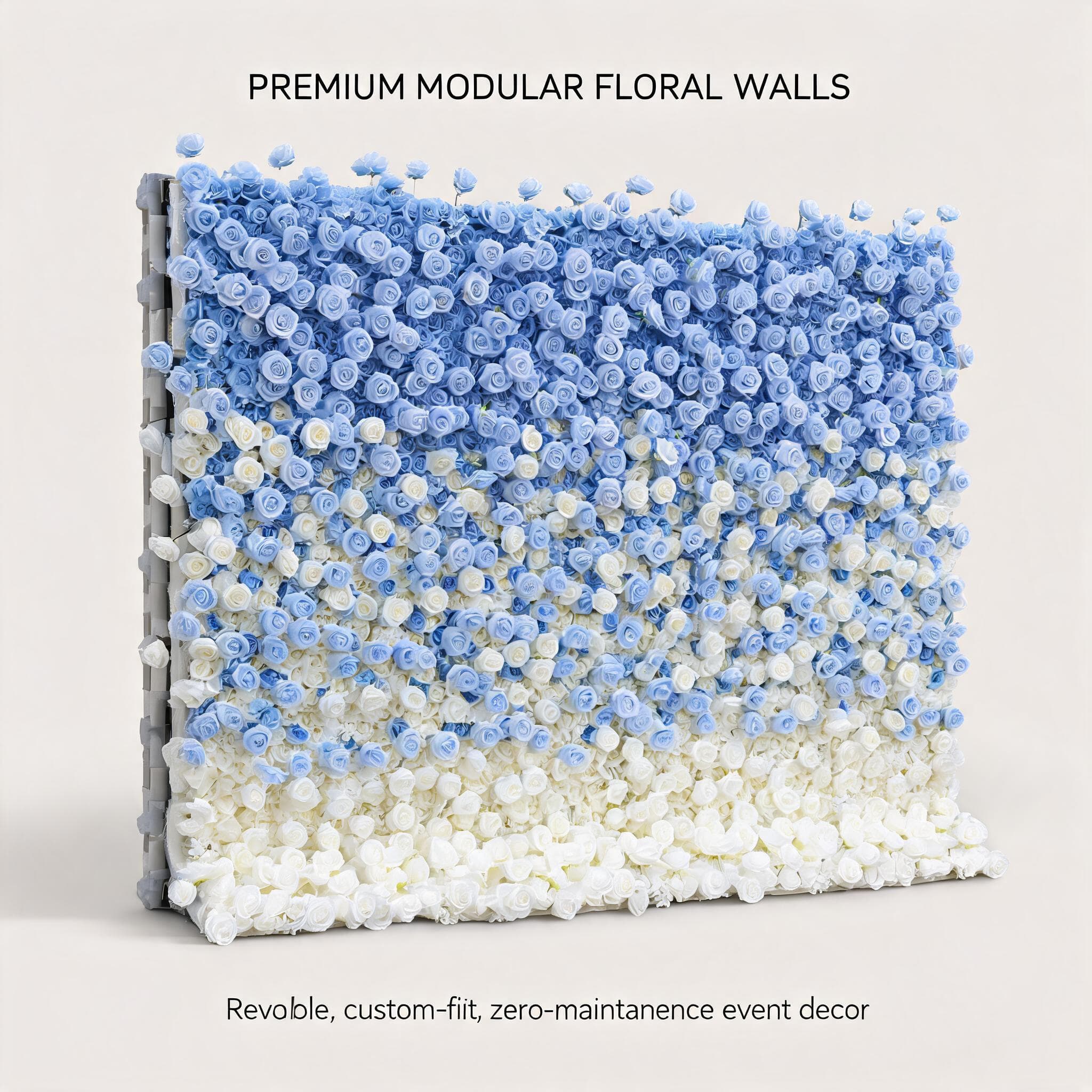 Rose Wall Backdrop – Wholesale Artificial Rose Flower Wall