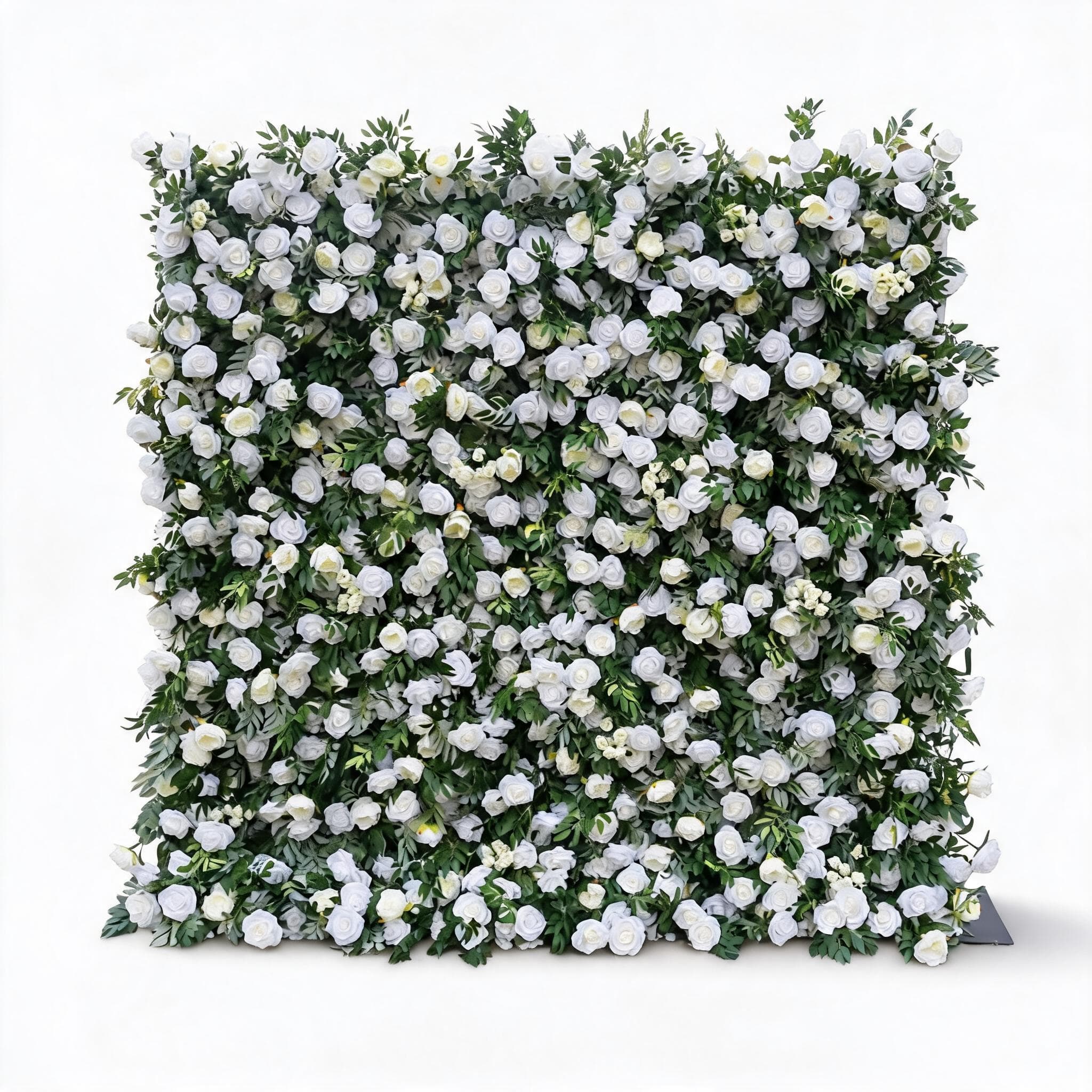 Roll Up Flower Wall Backdrop – 8x8ft with Zipper Portable Design